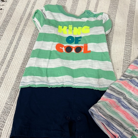 Set of 4 boys romper - Picture 3 of 4
